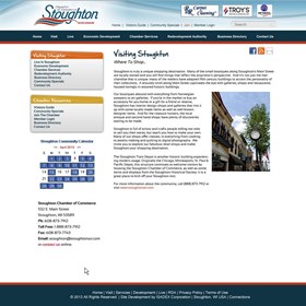 Websites: Stoughton Chamber of Commerce