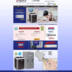 Websites: Troys Heating and Air